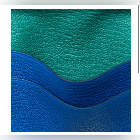 SOLD EUC Hermes Two-Tone Mini Clic Card Holder - Picture 8 of 9